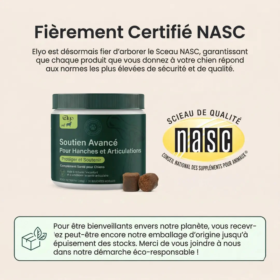 Friandises pour hanches et articulations