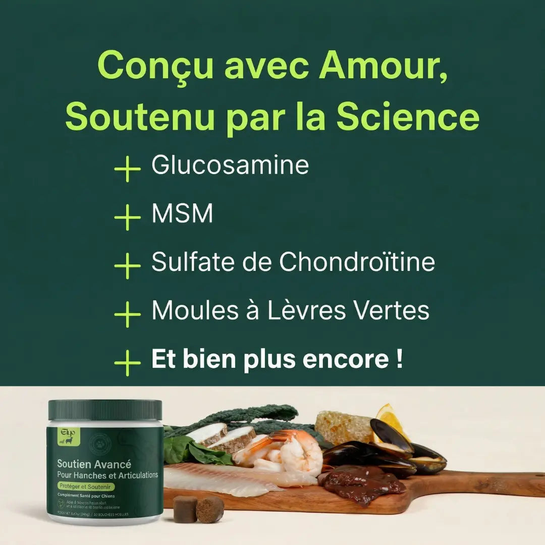 Friandises pour hanches et articulations