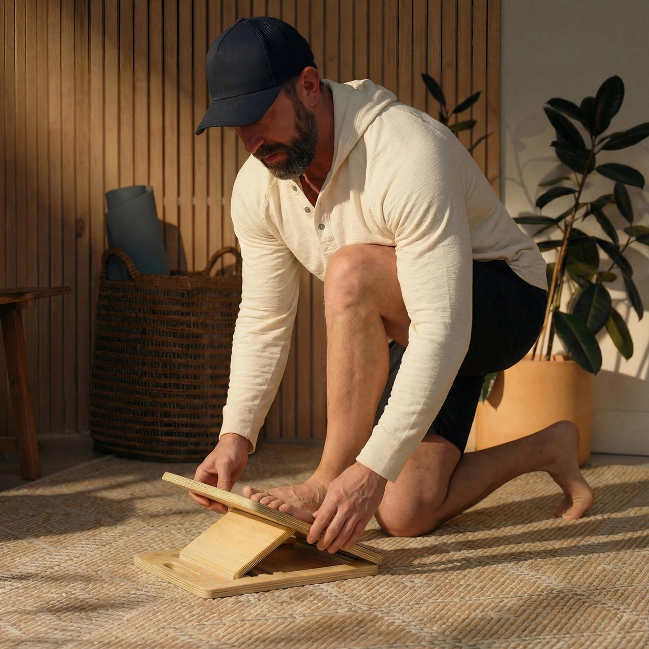 Planche d’Étirement & Mobilité (Guide d'entraînement inclus)