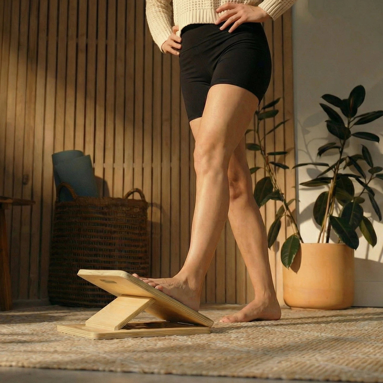 Planche d’Étirement & Mobilité (Guide d'entraînement inclus)