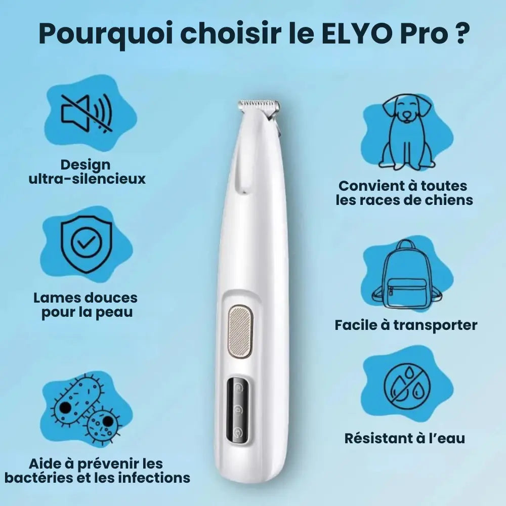 ELYO Pro™ – Soin des pattes sans douleur en quelques secondes